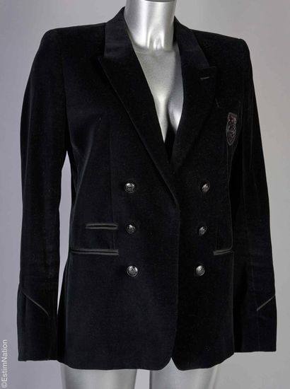 THE KOOPLES
BLAZER en velours noir, double...