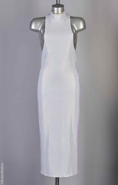 BALMAIN
ROBE DU SOIR en viscose stretch blanc...