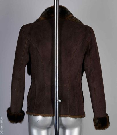 PINKO
VESTE réversible en fausse fourrure...