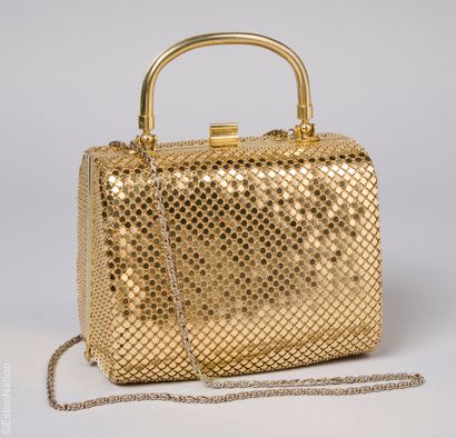 ANONYME VINTAGE
DEUX SACS recouverts de cotte...