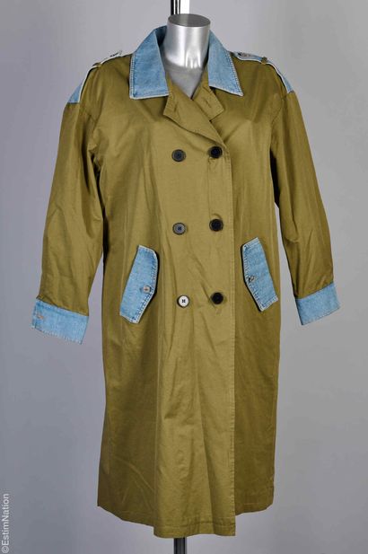 PETRA HOFFMAN
PARDESSUS in khaki canvas,...