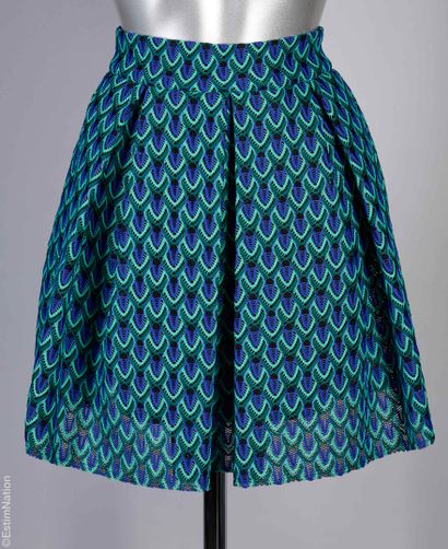 MAJE
TWO skater SKIRTS: the first in stretch...