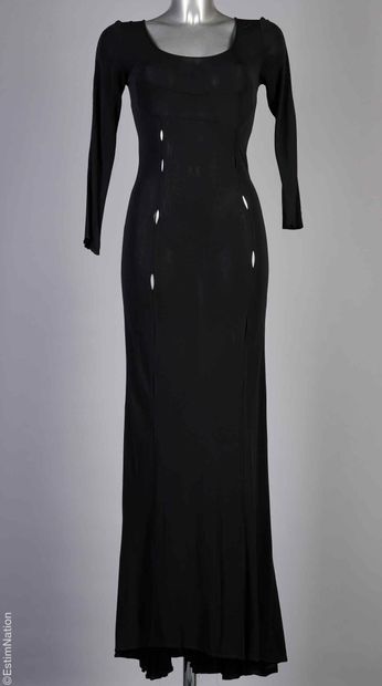 GILLES DUFOUR VINTAGE
Long dress in black...