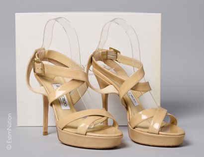 JIMMY CHOO
PAIRE DE SANDALES compensées 