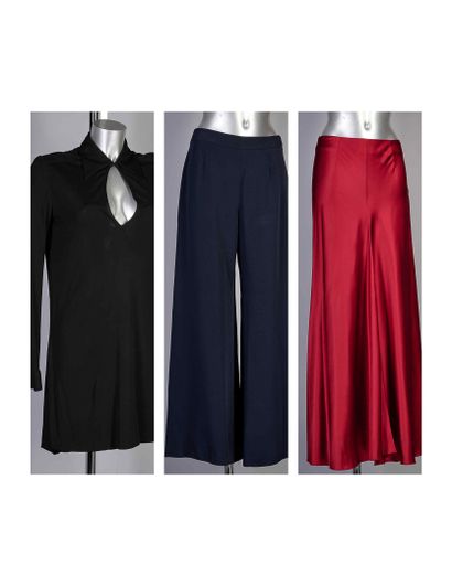 AZZARO, LOEWE, RENATO NUCCI
TUNIQUE fendue...