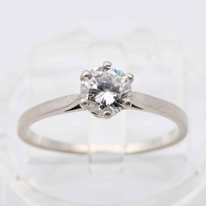 BAGUE SOLITAIRE DIAMANT 0.60 ct
Bague solitaire...