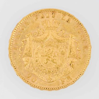 NUMISMATIQUE 
Pièce de 20 Francs or 900/°°...