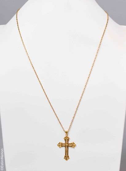 PENDENTIF CROIX OR
Pendentif 
