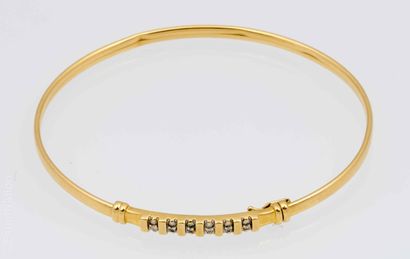 BRACELET EN OR JAUNE
Bracelet jonc en or...