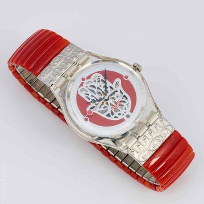 SWATCH
Montre bracelet modèle IRONY, cadran...