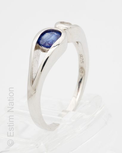 BAGUE ARGENT SAPHIR ET TOPAZE
Bague en argent...