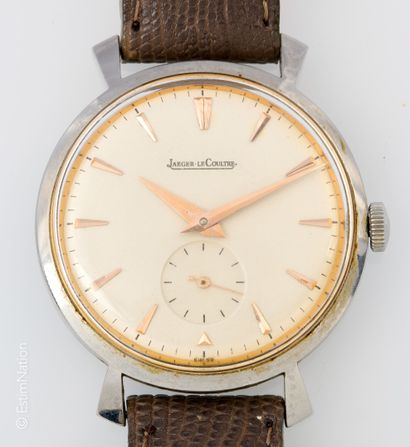 JAEGER LECOULTRE 

Bracelet montre en acier,...