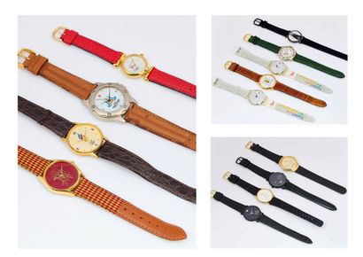 JEUX OLYMPIQUES
Réunion de 13 montres commémoratives...