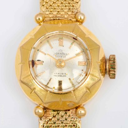 CORNAVIN GENEVE
Montre bracelet de dame,...