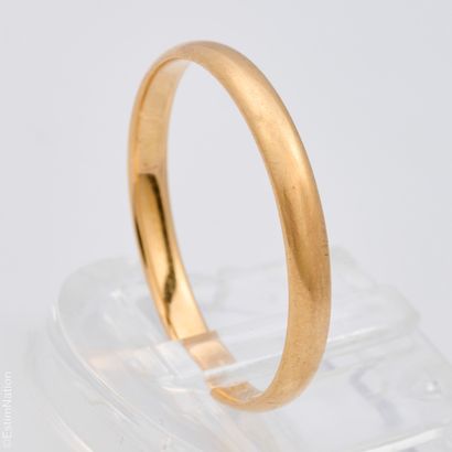 LOTS D'ALLIANCES ET BAGUE EN OR JAUNE
Lot...