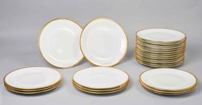 PORCELAINE LIMOGES
F. Z. & compagnie 

Service...