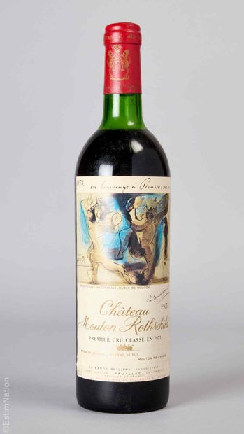 BORDEAUX
1 bottle CHÂTEAU MOUTON ROTHSCHILD...