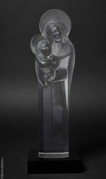 LALIQUE FRANCE 

Vierge à l'enfant
Sujet...