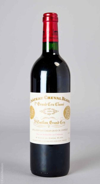 BORDEAUX
1 bottle CHÂTEAU CHEVAL BLANC 1999...