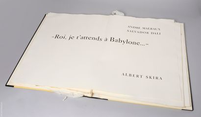 MALRAUX DALI SKIRA 
DALI Salvador (1904-1999),...