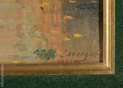 MODERN PAINTINGS - LAVERGNE 
Georges LAVERGNE...