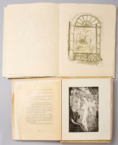 ILLUSTRATED BOOKS - COLETTE - GENEVOIX
COLETTE,...