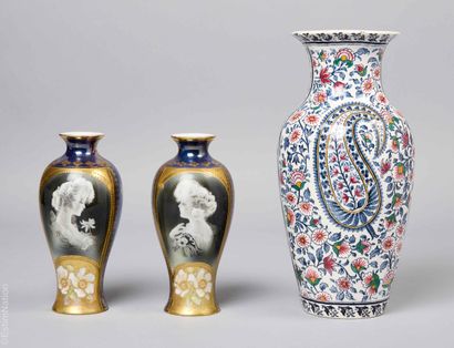 CERAMIQUES FRANCAISES - GIEN 
GIEN 
Vase...