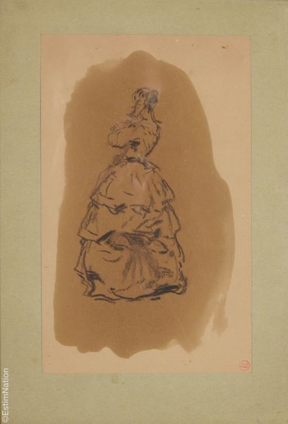 19th CENTURY DRAWING - ISABEY
Eugène ISABEY...