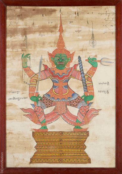 ART ASIATIQUE - VERS 1900
Asie du Sud-Est,...