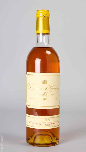 BORDEAUX
1 bottle CHÂTEAU D'YQUEM 1987 1er...