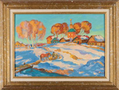 XXth CENTURY ART - RUSSIAN SCHOOL 
Russian...