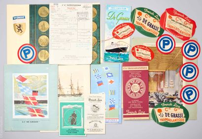 SOUVENIRS - COMPAGNIE GENERALE TRANSATLANTIQUE...