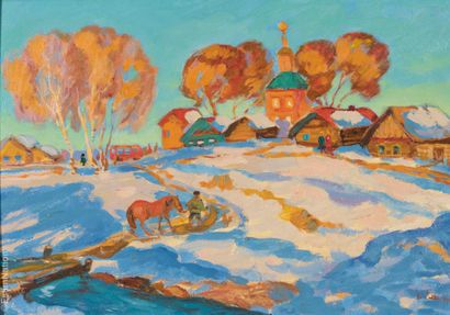 XXth CENTURY ART - RUSSIAN SCHOOL 
Russian...