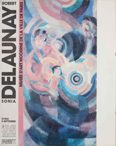 POSTER 
After Sonia DELAUNAY (1885-1979),...