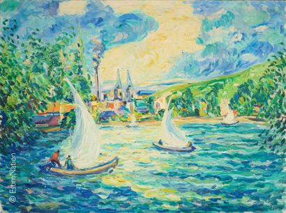 XXth CENTURY ART - FERON
Paul FERON (Active...