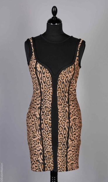HERVÉ LÉGER
DRESS in thick stretch rayon...