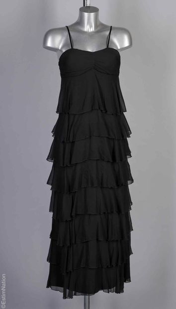 RENATO NUCCI
Strapless evening gown in ruffled...