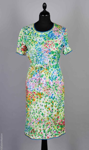 LEONARD
ROBE en coton imprimée de fleurettes...