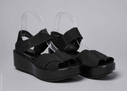 ROBERT CLERGERIE
PAIR OF wedge SANDALS with...