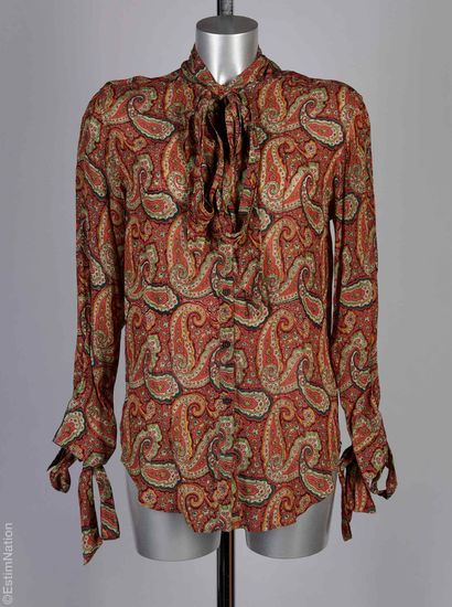GIVENCHY, LAURENCE BRAS
Brown wool and viscose...