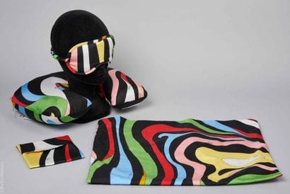 EMILIO PUCCI
SET DE VOYAGE en twill de soie...