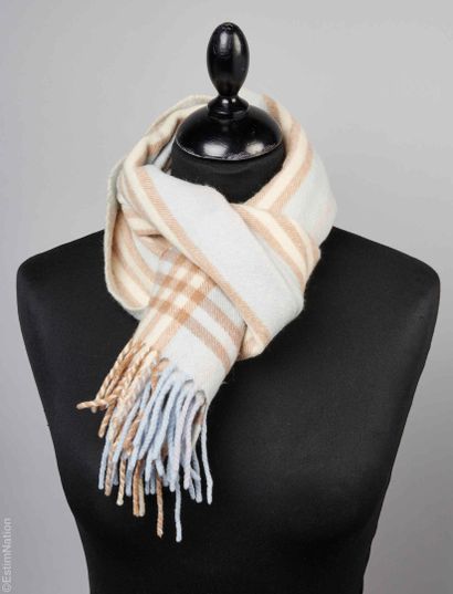 BURBERRY
ECHARPE frangée en cachemire et...