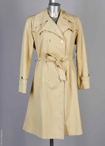 PLOUCQUET VINTAGE
TRENCH COAT en polyester...