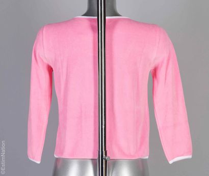 COURRÈGES
CARDIGAN en velours éponge rose...