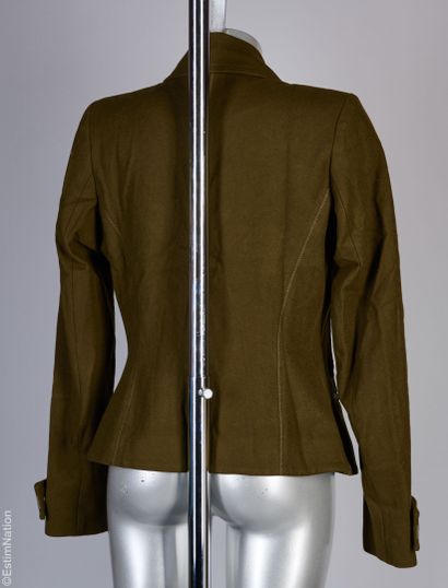 PLEIN SUD JEANS
VESTE en lainage vert militaire...