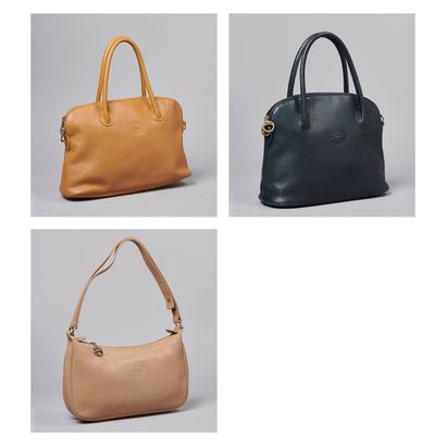 LONGCHAMP
TROIS SACS en cuir grainé : le...