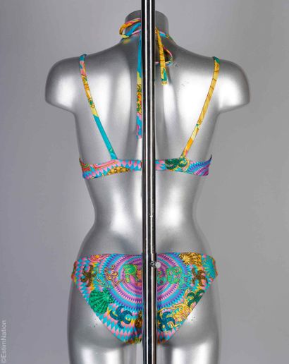 VERSACE
BIKINI trois pièces en polyamide...