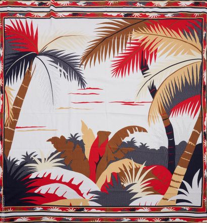ANONYMOUS
LARGE SQUARE in cotton blend with...