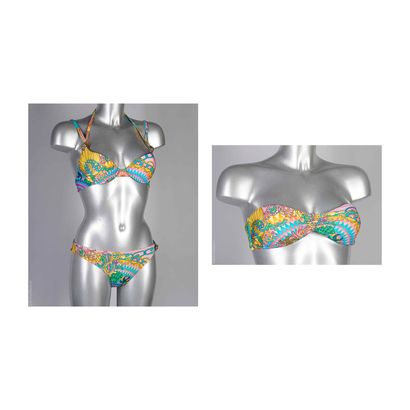 VERSACE
BIKINI trois pièces en polyamide...
