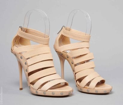 JIMMY CHOO
PAIRE DE SANDALES en cuir, cuir...
